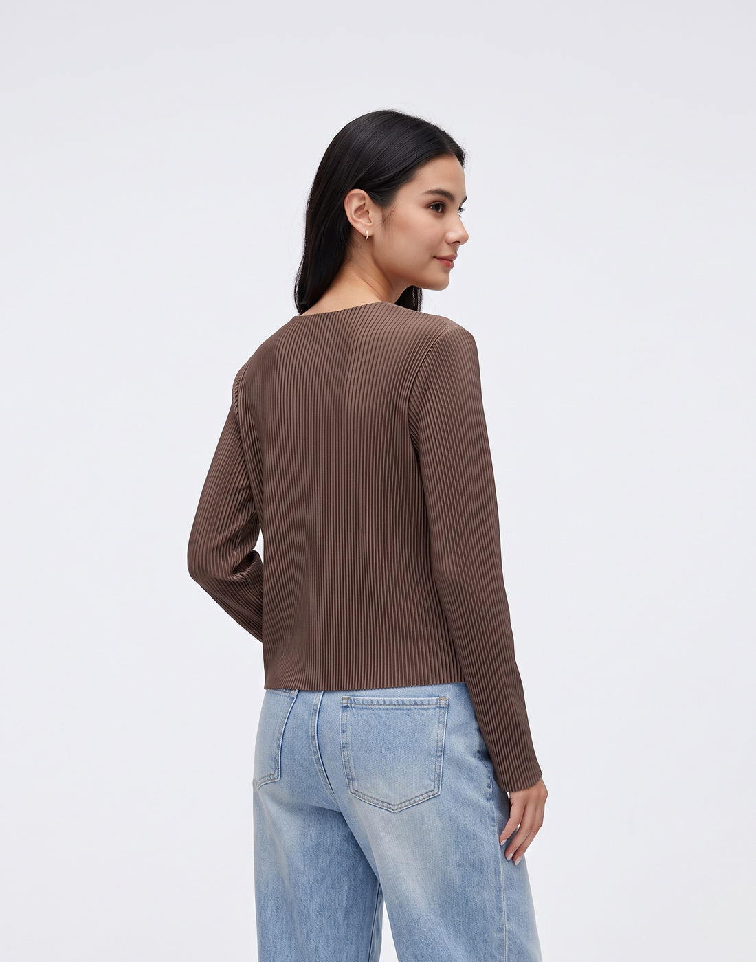 Wrinkle-Free, Breathable & Stretchy Free Size Pleated Hygge Top