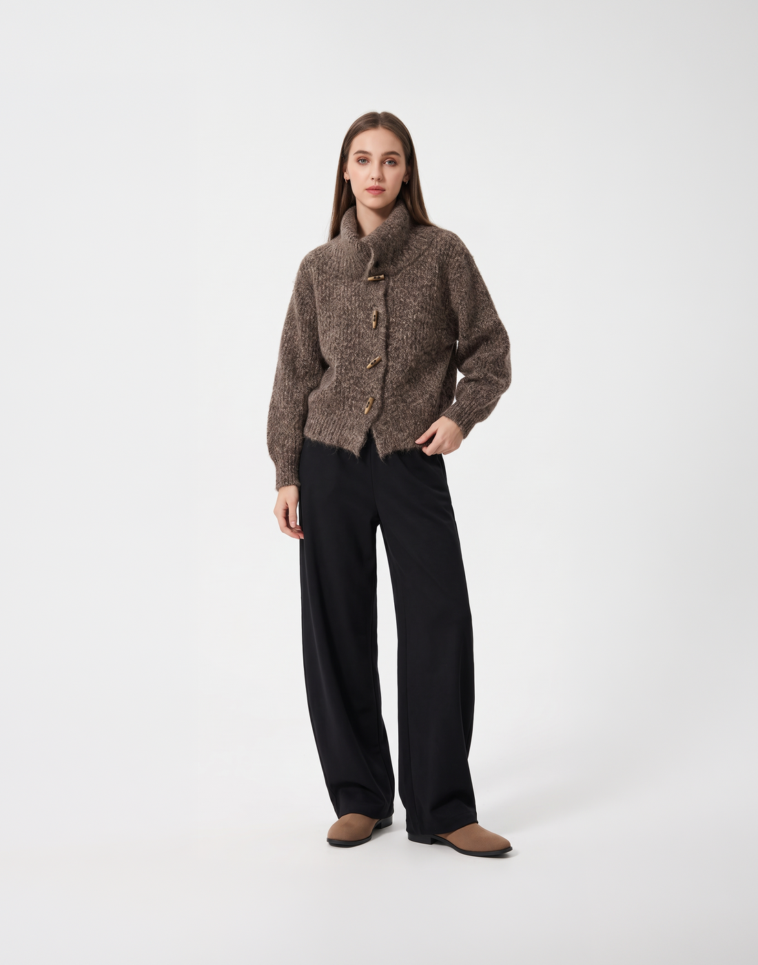 Warm, Buttery Soft & Cosy With Adjustable Neckline Muse Top - For Cold Climates