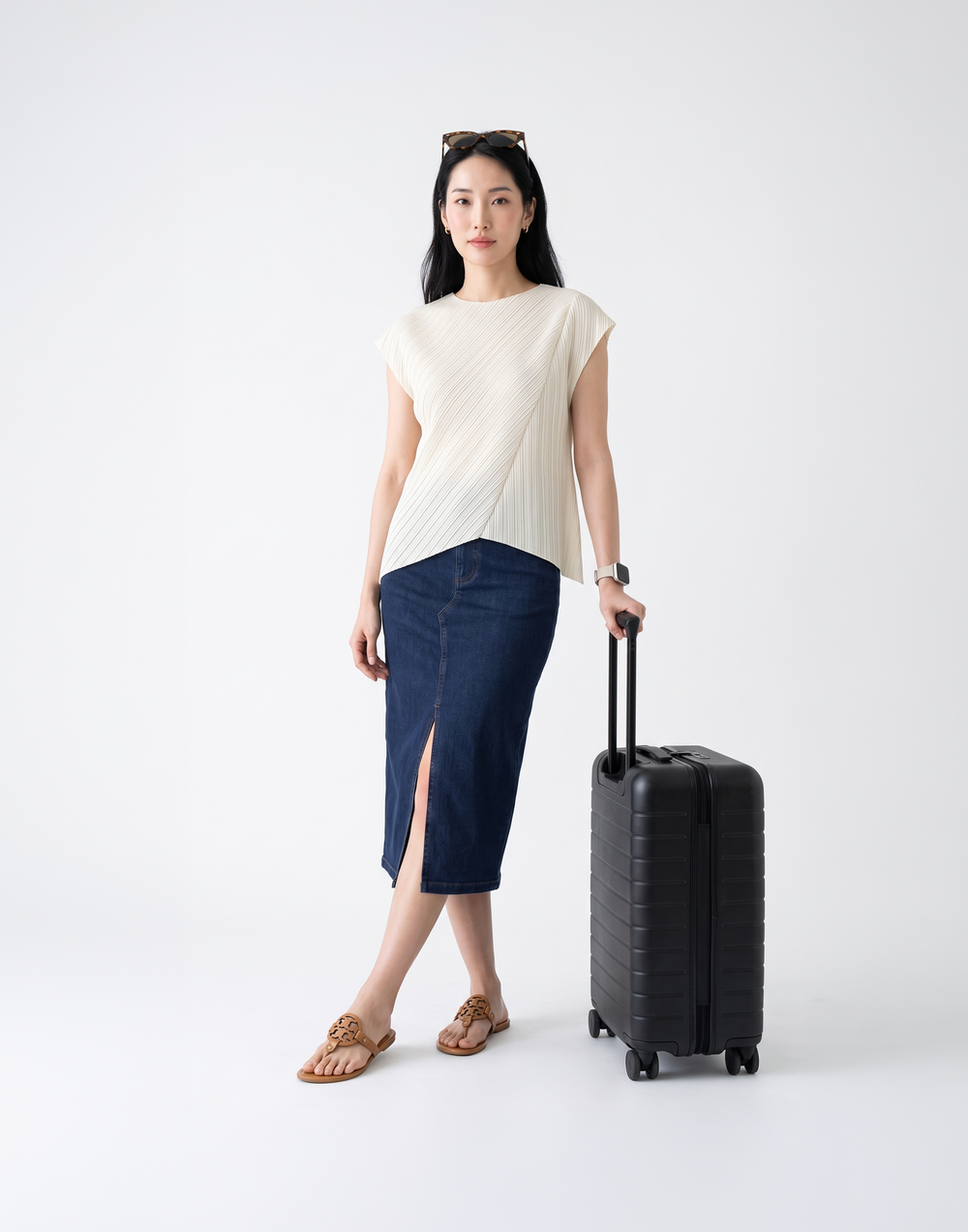 Wrinkle-Free, Cooling & Breathable Free Size Evia Top