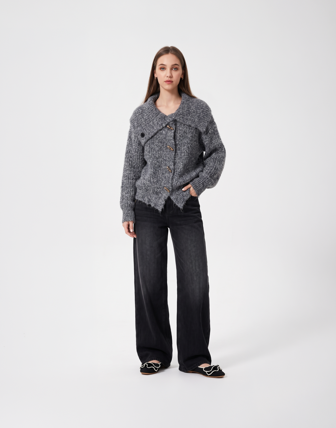 Warm, Buttery Soft & Cosy With Adjustable Neckline Muse Top - For Cold Climates