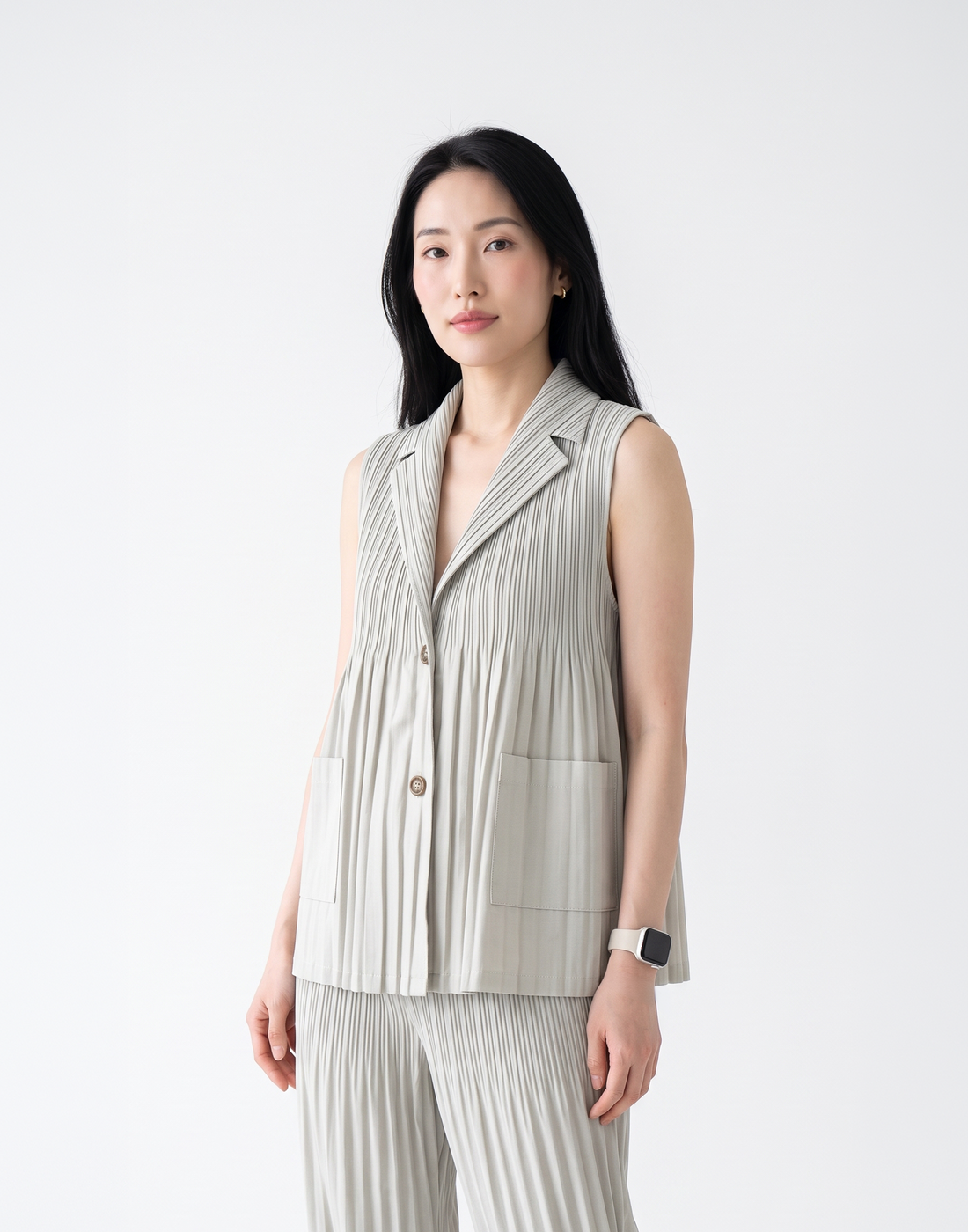 Wrinkle-Free, Cooling & Breathable Aera Free Size Top With Pockets