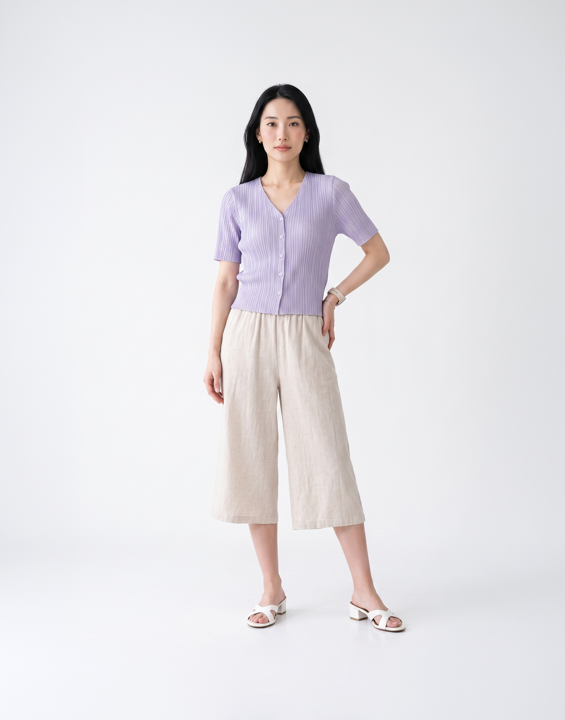 Wrinkle-Free, Cooling & Breathable Free Size Flutter Top