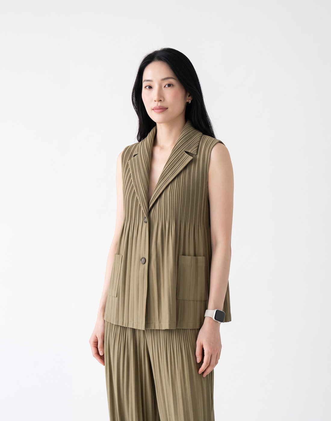 Wrinkle-Free, Cooling & Breathable Aera Free Size Top With Pockets