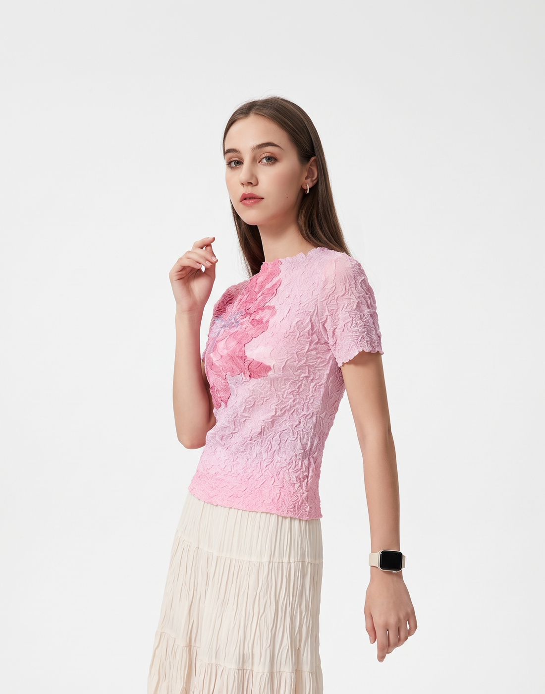 Wrinkle-Free, Cooling & Breathable Free Size Mirelle Top
