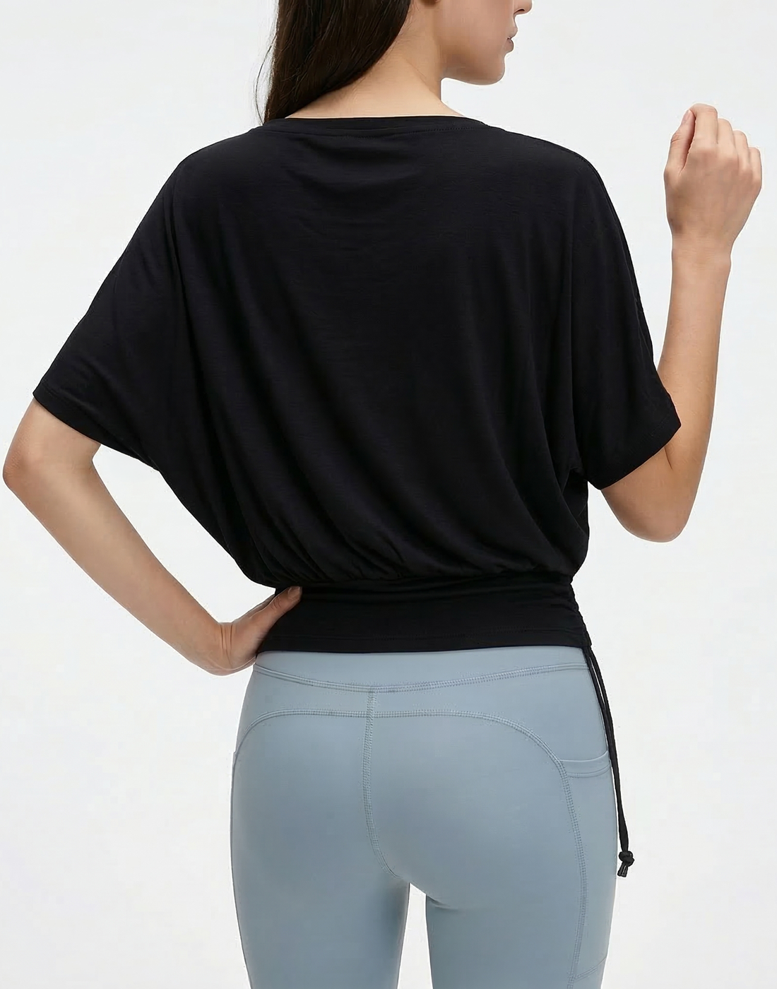 Buy 1, Get 1 Free - Flattering & Cooling Fresh Workout Top With Sleeves & Slim Waistline