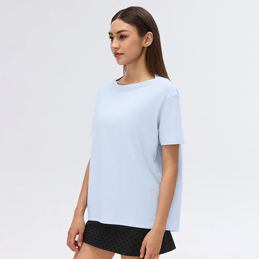 Buy 1, Get 1 Free - Cooling, Buttery Soft & Wrinkle-Free Luminous Top (Belly Covering Fit)