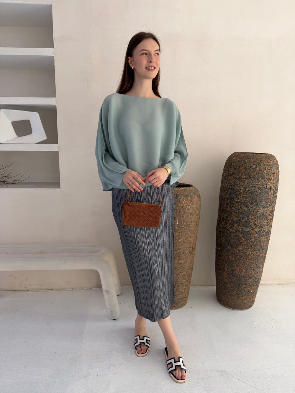 Cooling, Wrinkle-Free and Free Size Fluid Top