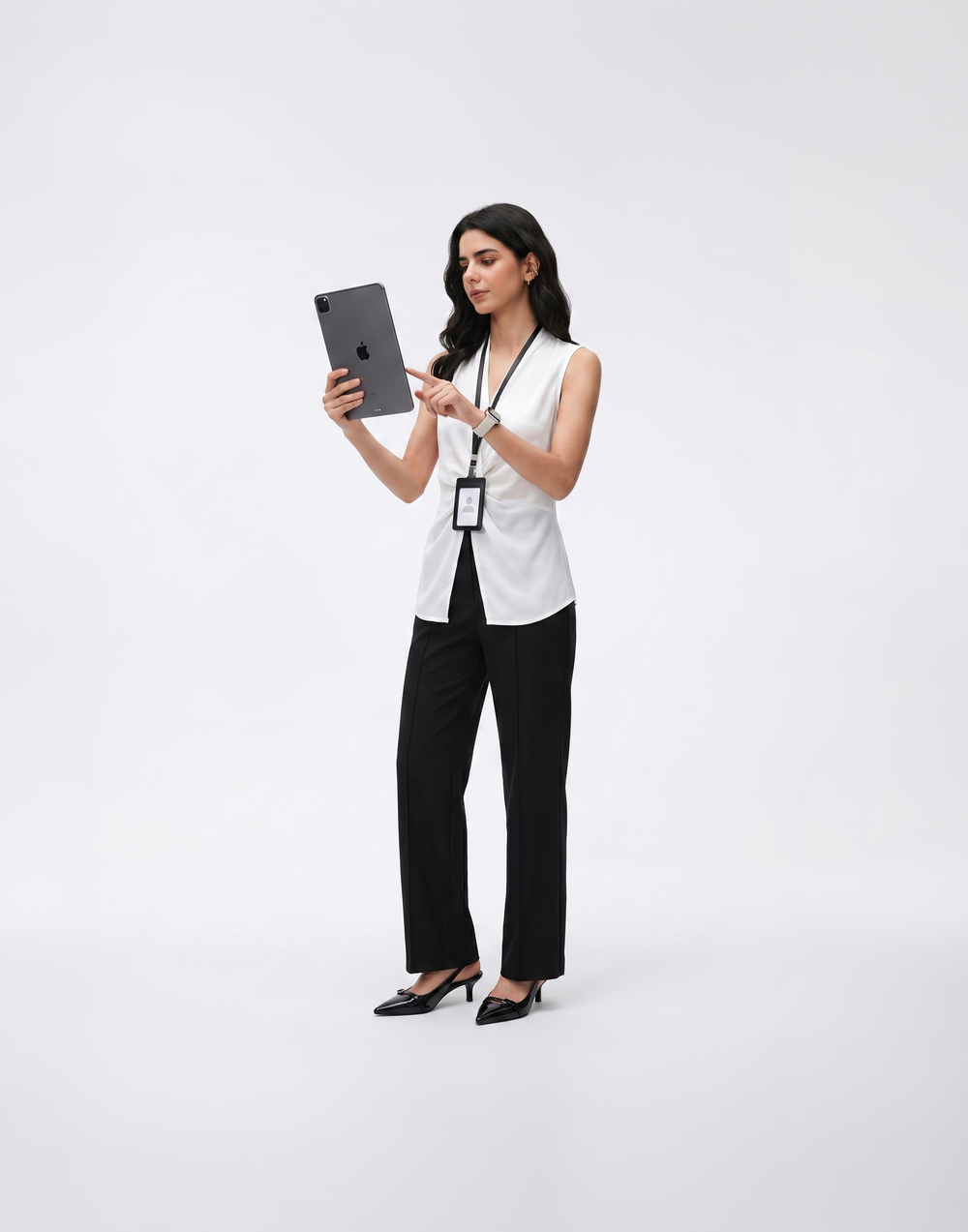 Cooling, Breathable, Wrinkle-Resistent & Tummy Covering Essential Twist Top