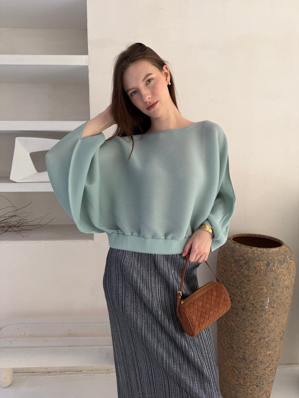 Cooling, Wrinkle-Free and Free Size Fluid Top