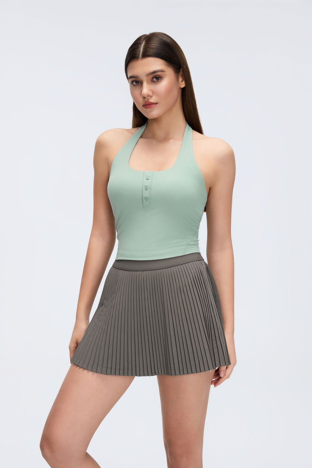 Buttery Soft & Cooling Buckle Padded Top