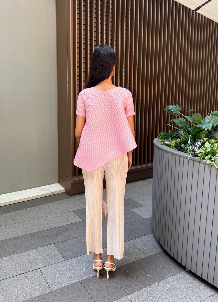 Cooling & Wrinkle-Free Breezy Top With Sleeves