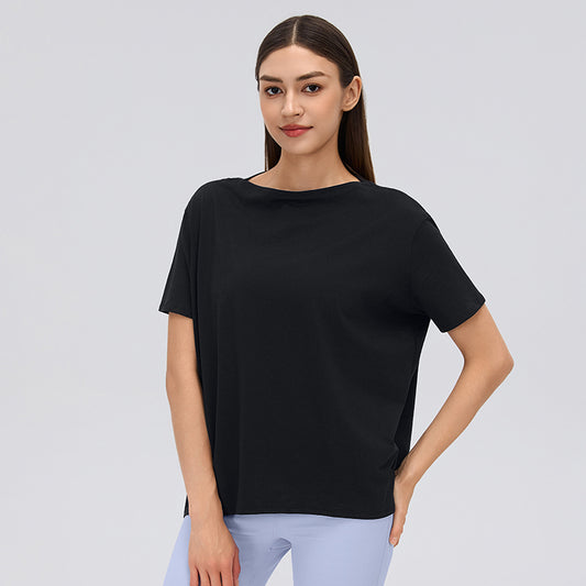Buy 1, Get 1 Free - Cooling, Buttery Soft & Wrinkle-Free Luminous Top (Belly Covering Fit)