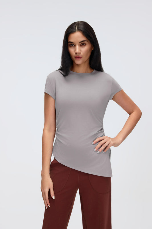 Buy 1, Get 1 Free - Buttery Soft, Cooling & Odor-Free Tummy Covering Dreamy T-Shirt