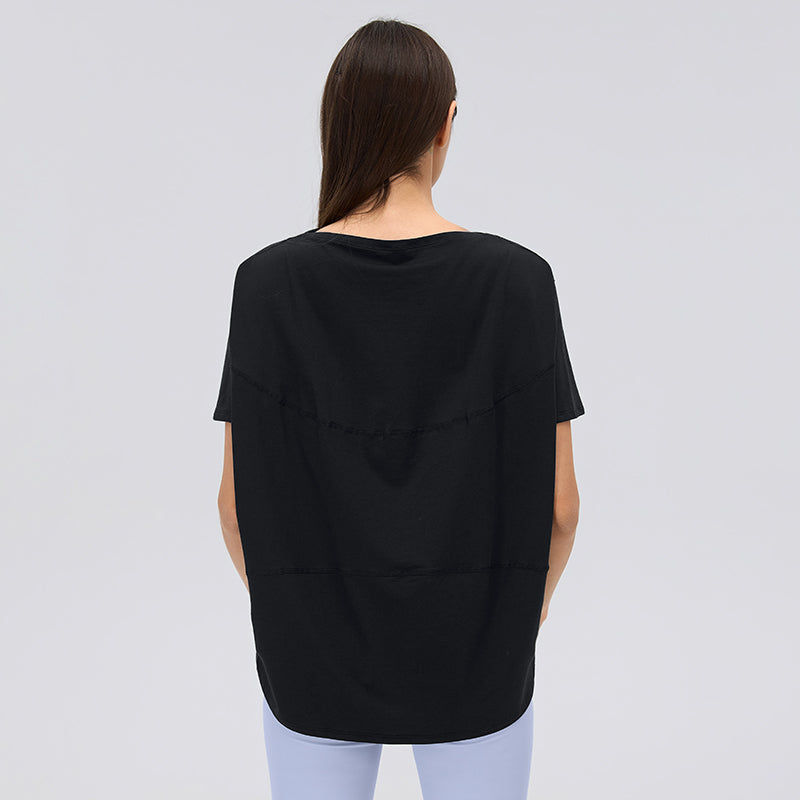Buy 1, Get 1 Free - Cooling, Buttery Soft & Wrinkle-Free Luminous Top (Belly Covering Fit)
