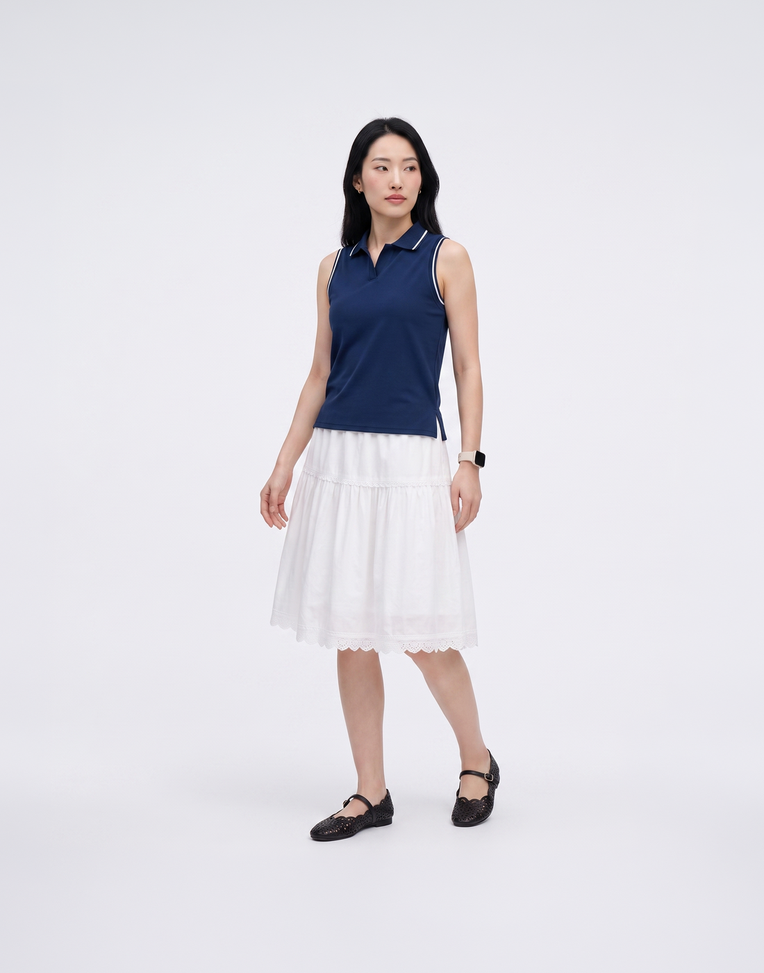 Buy 1, Get 1 Free - Cooling, Breathable & Sweat-Wicking Match Point Polo Top