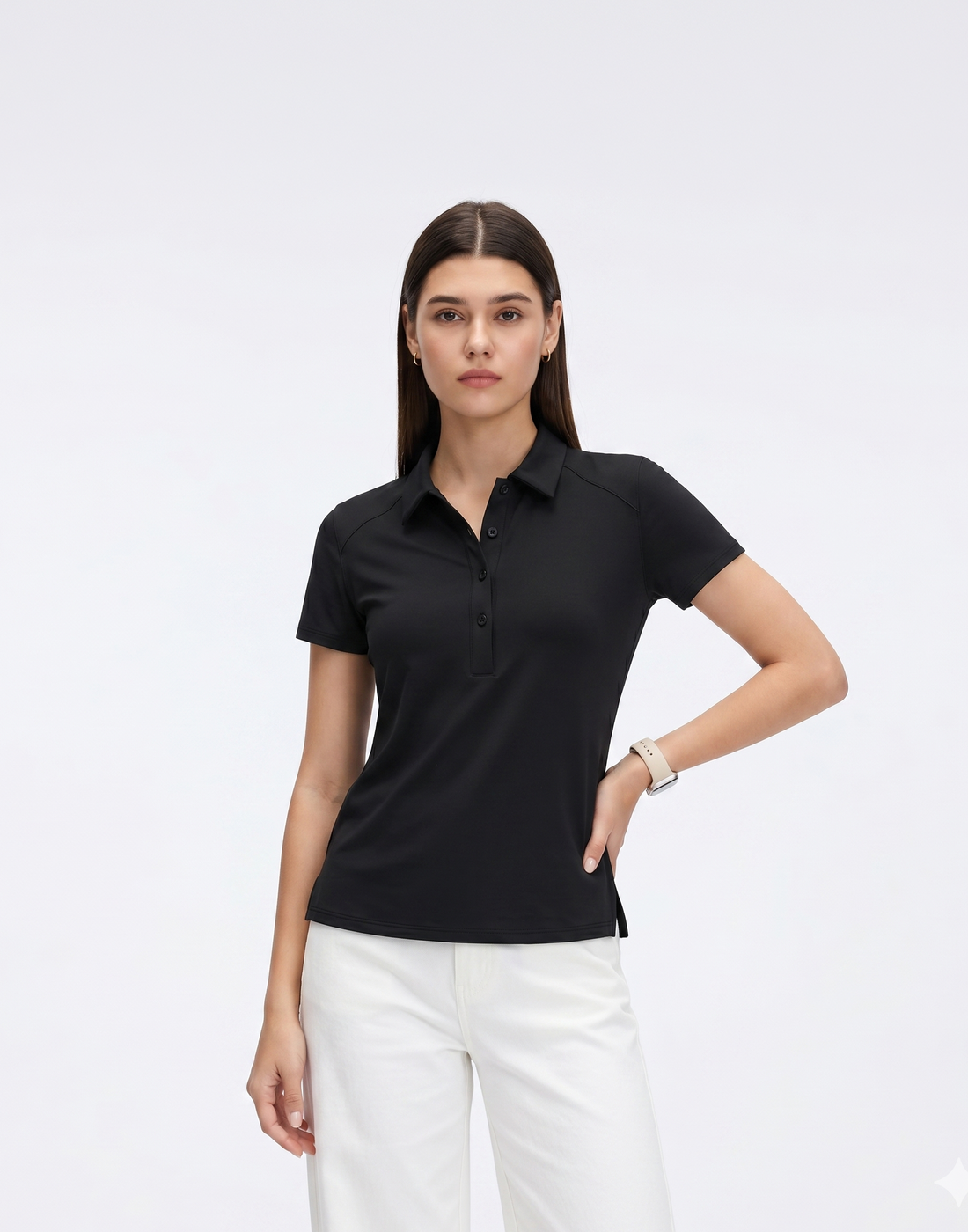 Buy 1, Get 1 Free - Cooling, Breathable, Sweat-Wicking Airy Polo Shirt With UPF50+ Protection