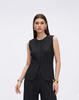 Cooling, Wrinkle-Free & Free Size Pleated Legacy Vest With Pockets