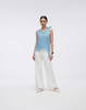 Wrinkle-Free, Cooling & Free Size Pleated Rose Top