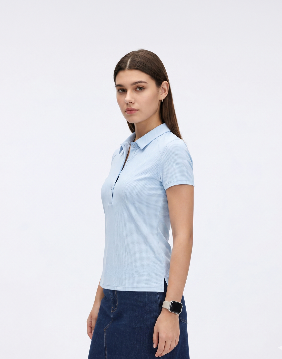 Buy 1, Get 1 Free - Cooling, Breathable, Sweat-Wicking Airy Polo Shirt With UPF50+ Protection