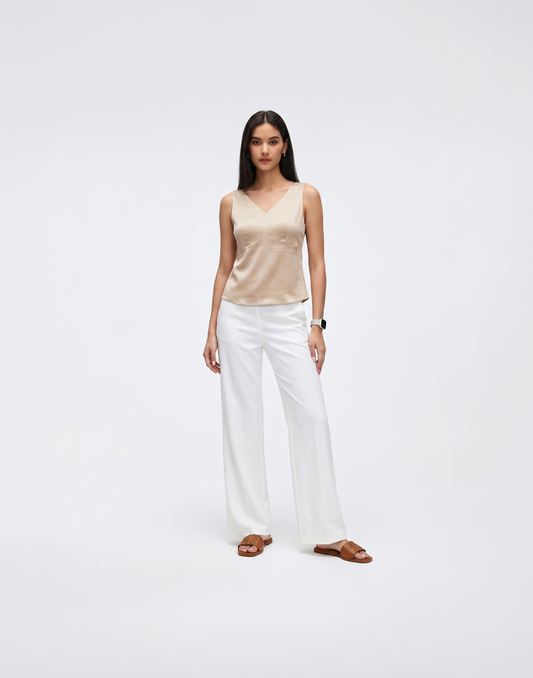 Cooling & Breathable Silk Padded Top