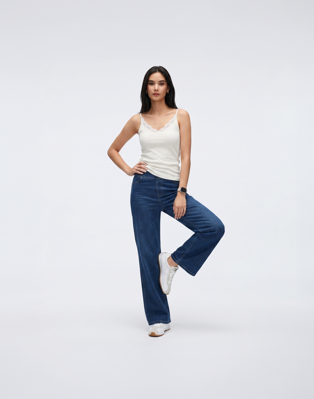Buy 1, Get 1 Free - Cooling, Buttery Soft Muse Lace Padded Top