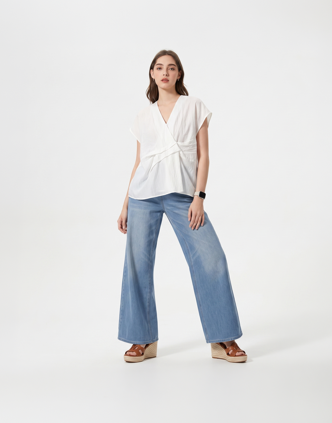 Cooling, Breathable & Tummy Covering Drape Top
