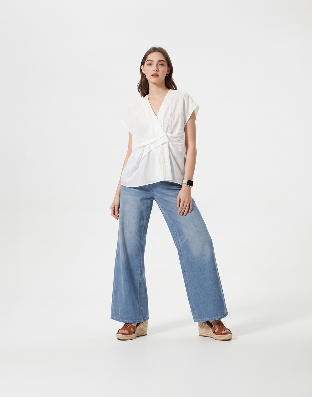 Cooling, Breathable & Tummy Covering Drape Top
