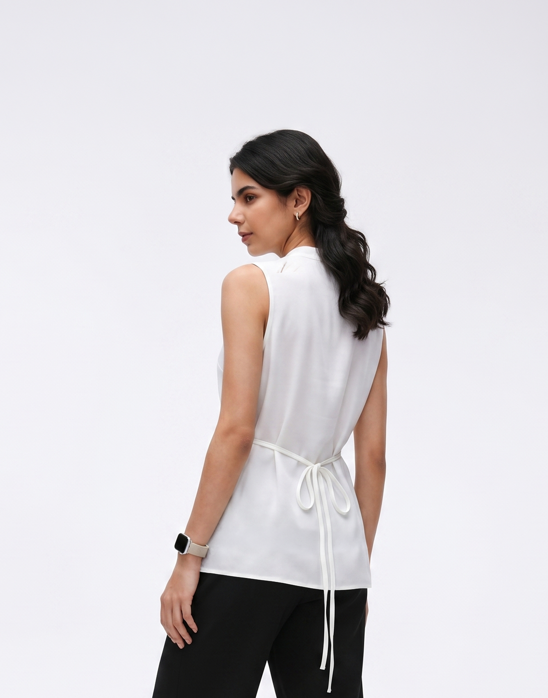 Cooling, Breathable, Wrinkle-Resistent & Tummy Covering Essential Twist Top