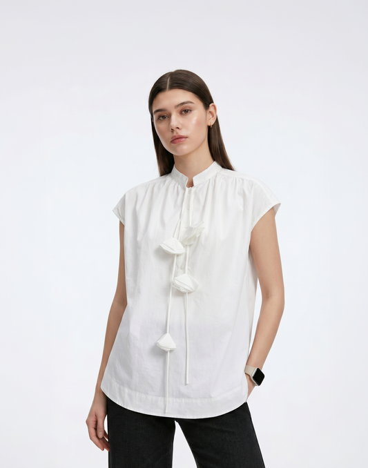 Cooling & Breathable Poise Shirt WIth Cap Sleeves