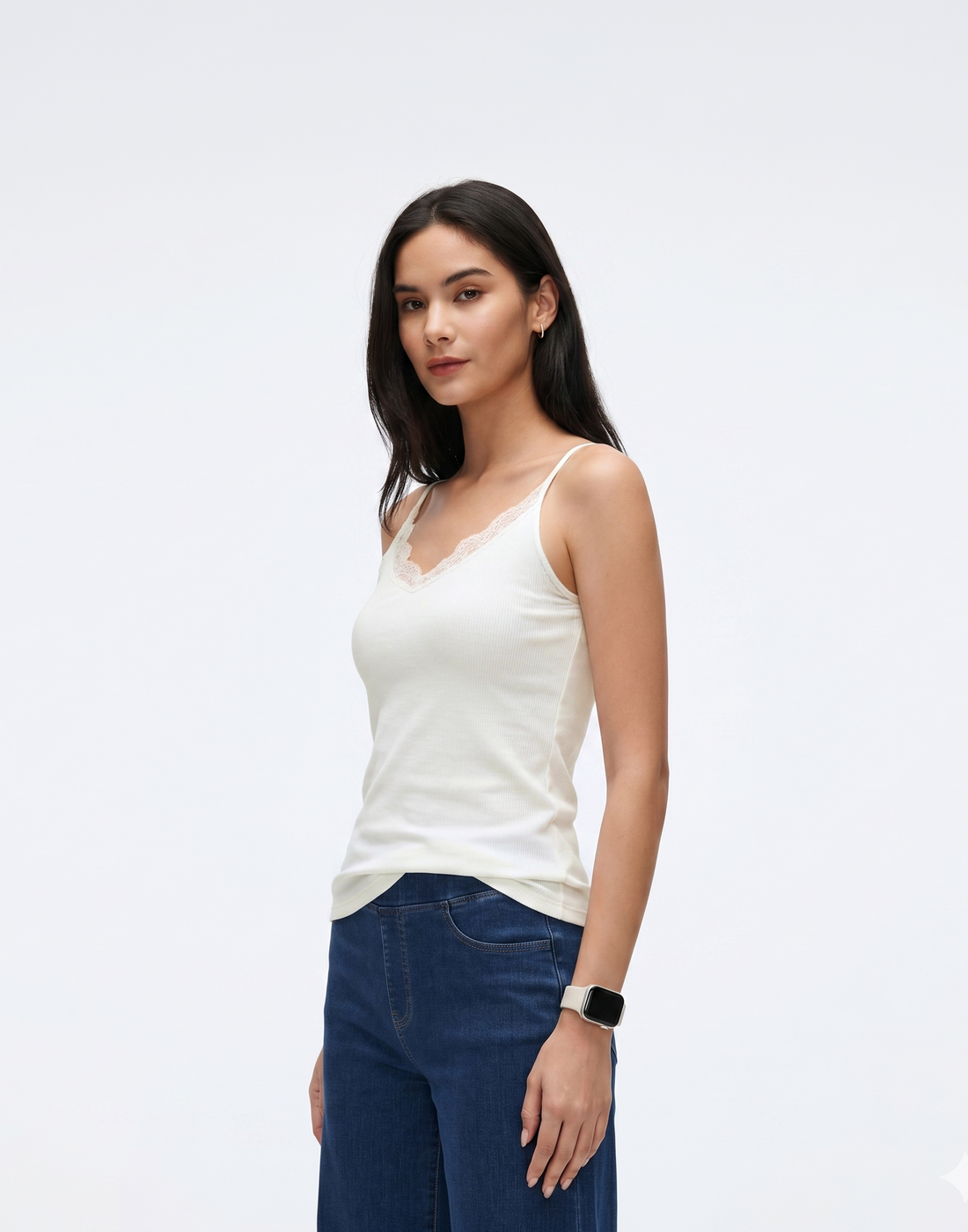 Cooling, Buttery Soft Muse Lace Padded Top - New Design