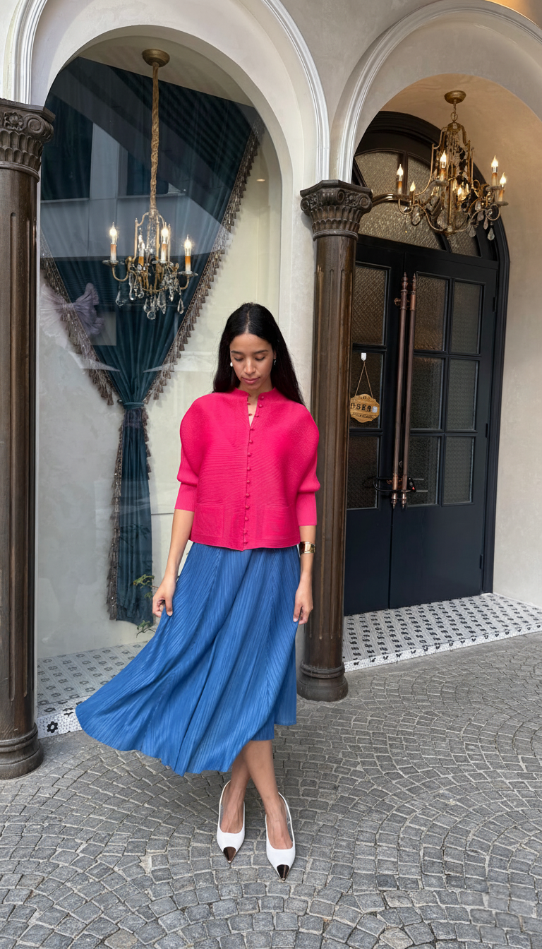 Cooling & Wrinkle-Free Poise Cardigan With Pockets