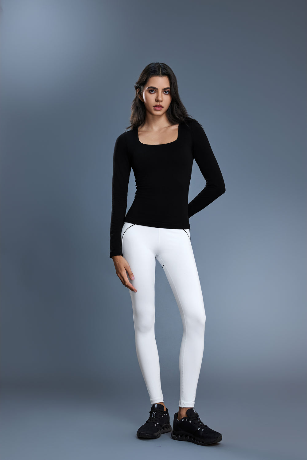 Buy 1, Get 1 Free - Buttery Soft Ribbed Lina Padded Top - For Chilly Climates