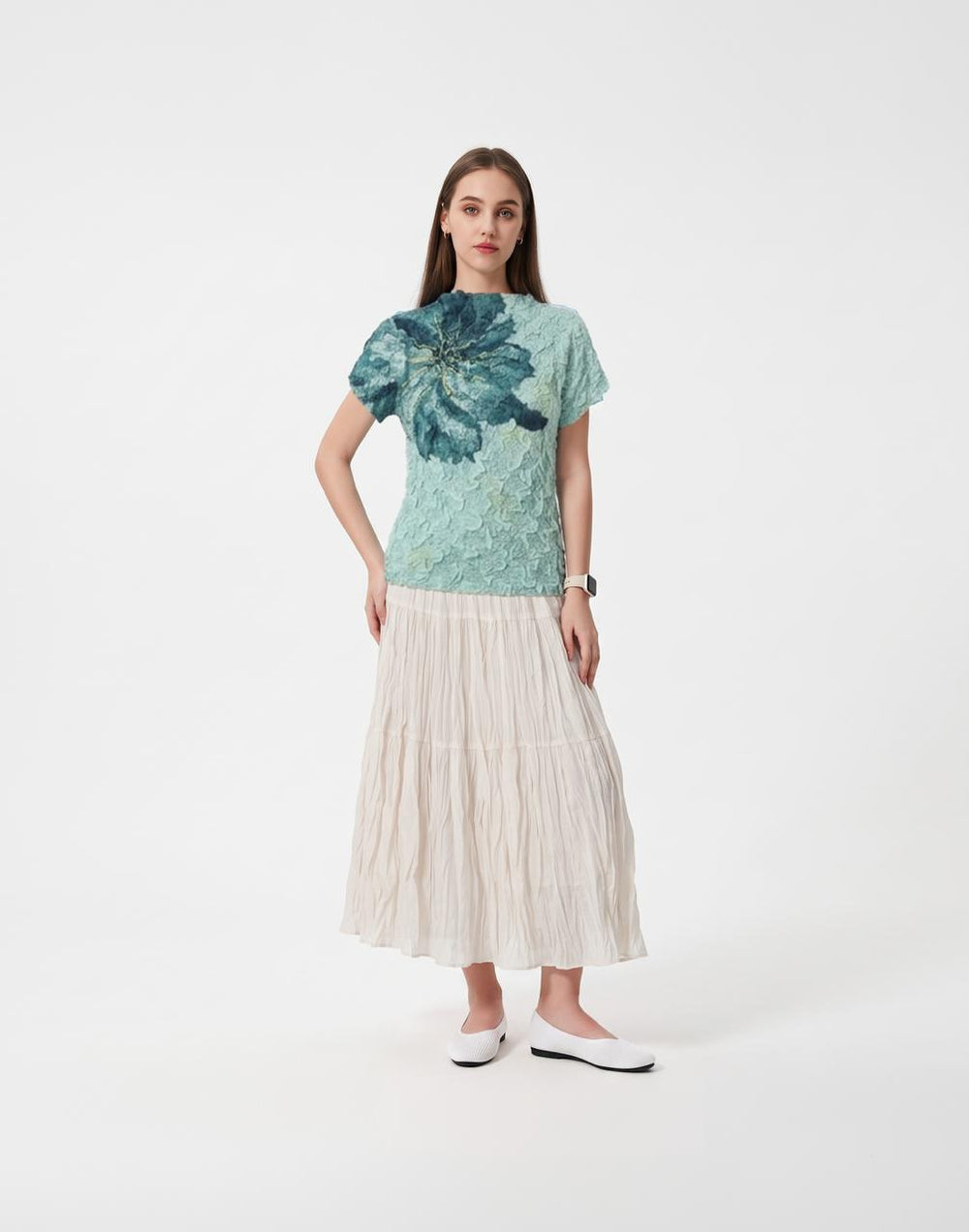 Wrinkle-Free, Cooling & Breathable Free Size Mirelle Top