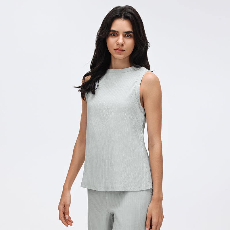 Wrinkle-Free, Cooling & Breathable Sleeveless Air Top