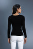 Buy 1, Get 1 Free - Buttery Soft Ribbed Lina Padded Top - For Chilly Climates
