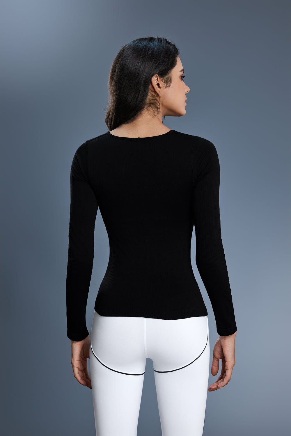 Buy 1, Get 1 Free - Buttery Soft Ribbed Lina Padded Top - For Chilly Climates