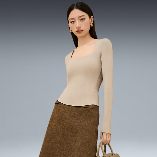 Buy 1, Get 1 Free - Thermal Padded Velvet Top With Hand Warmers - For Cold Climates