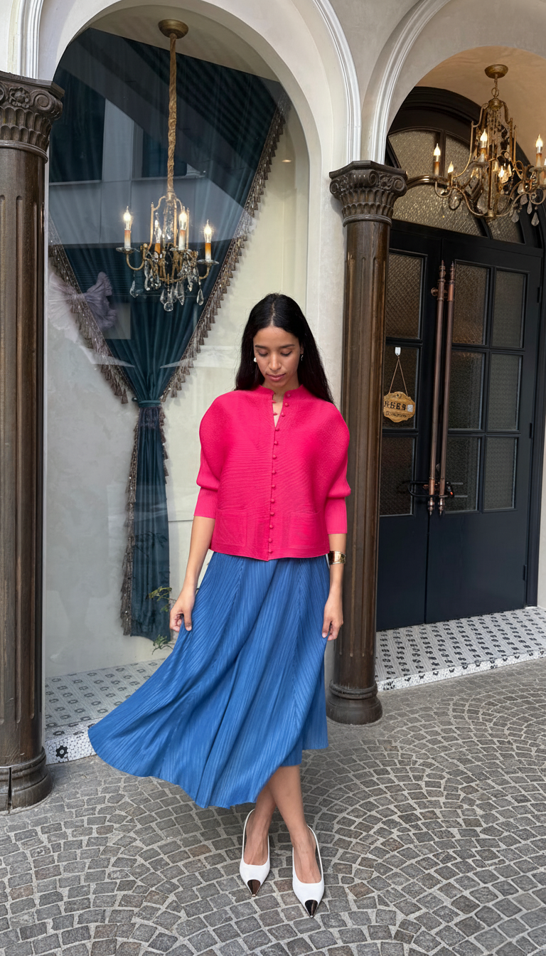 Cooling & Wrinkle-Free Poise Cardigan With Pockets
