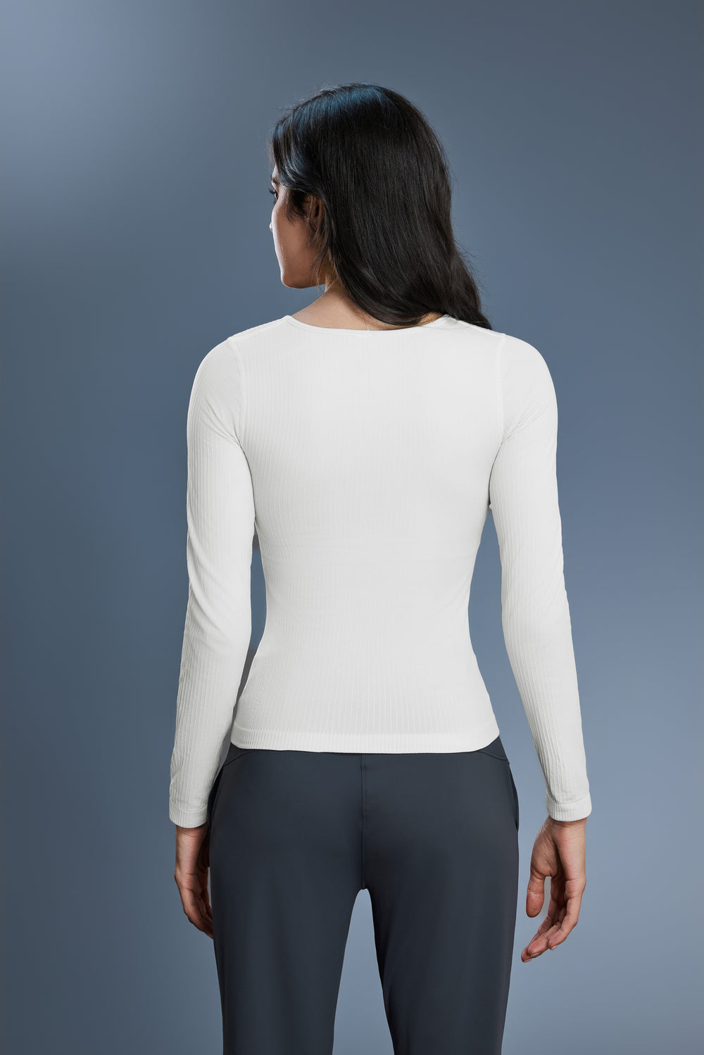 Buy 1, Get 1 Free - Buttery Soft Ribbed Lina Padded Top - For Chilly Climates