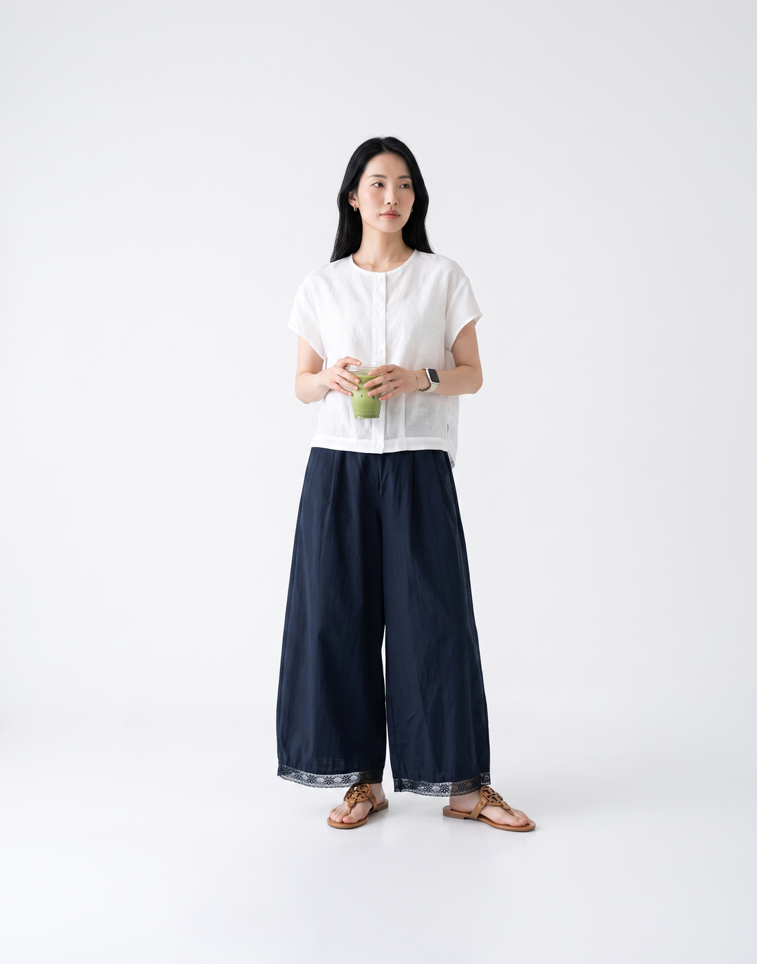 Cooling, Breathable & Tummy Covering Fold Top
