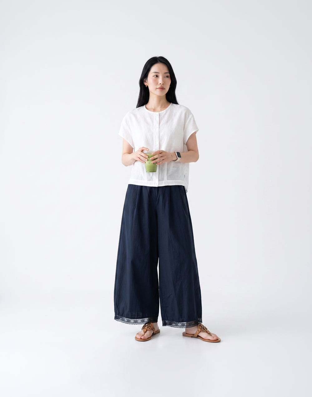 Cooling, Breathable & Tummy Covering Fold Top