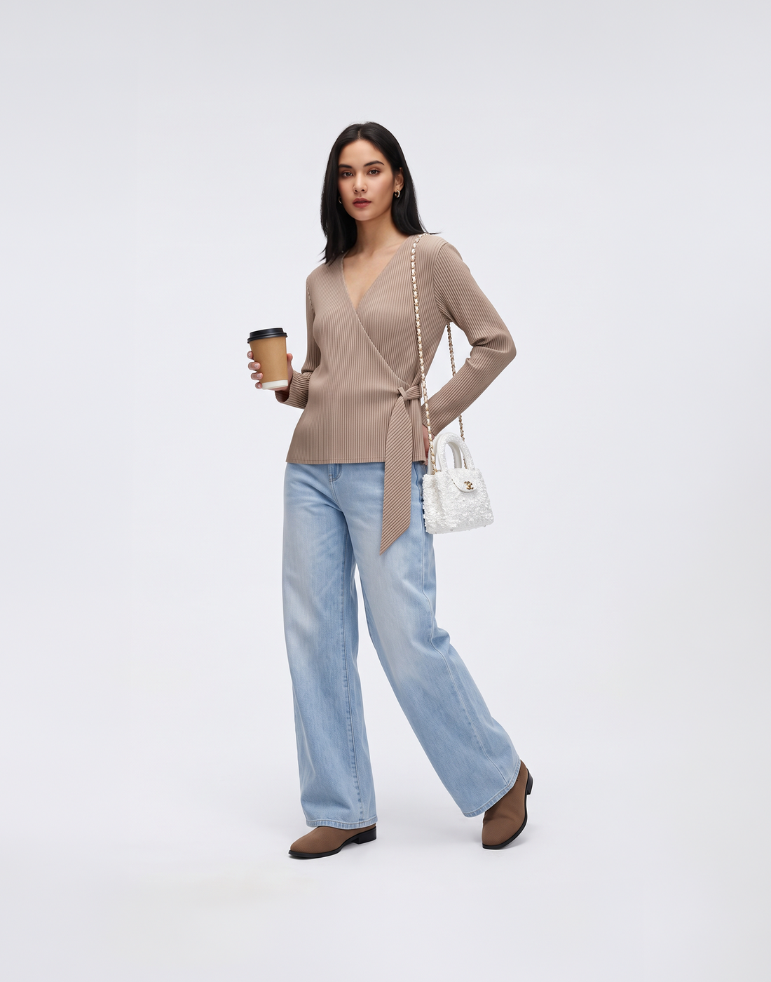 Wrinkle-Free, Breathable & Stretchy Free Size Pleated Hygge Top