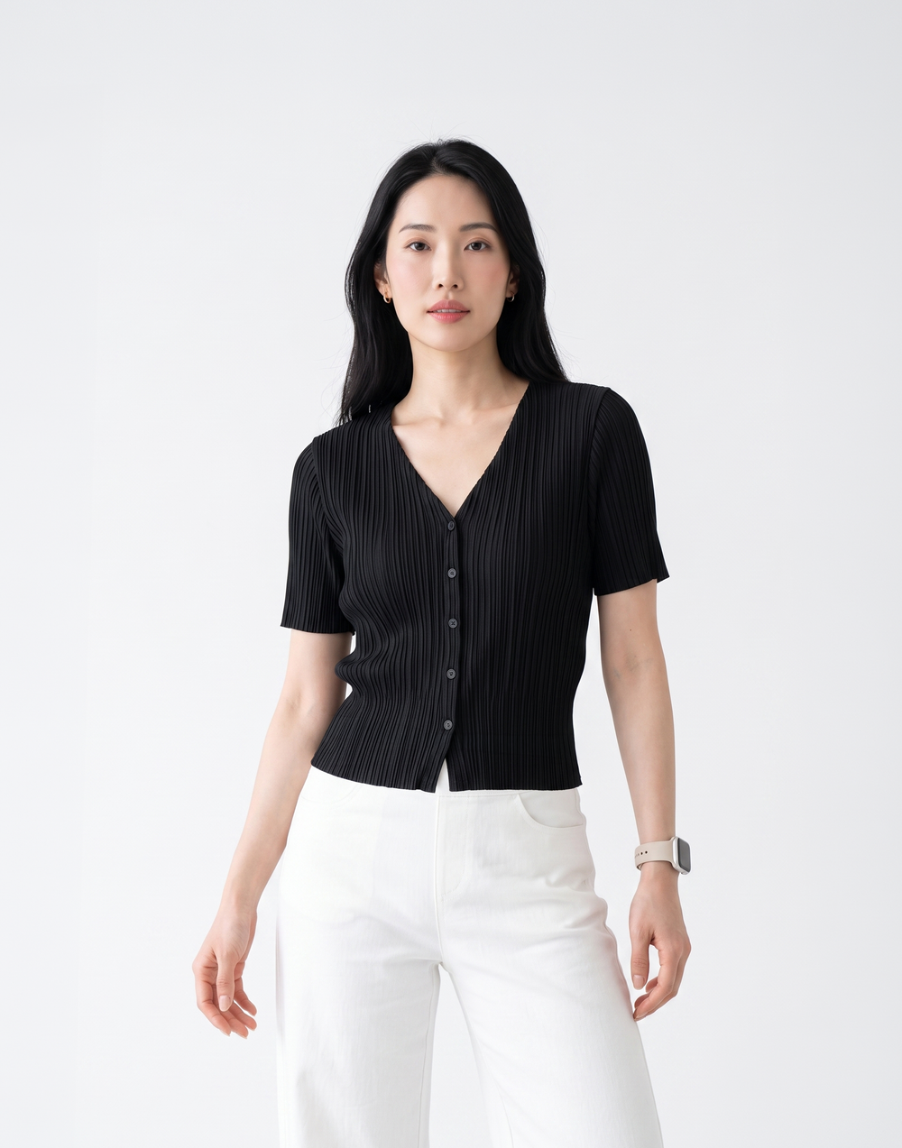 Wrinkle-Free, Cooling & Breathable Free Size Flutter Top