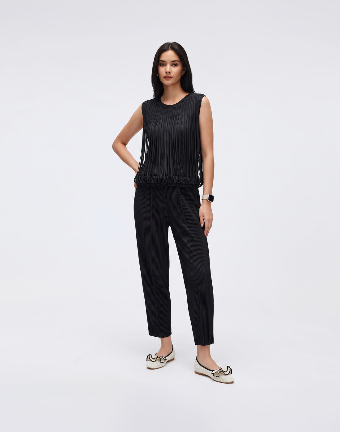 Wrinkle-Free, Cooling & Breathable Tummy-Friendly Serena Top