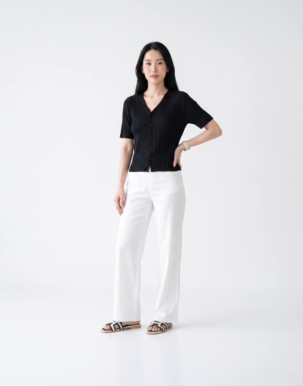 Wrinkle-Free, Cooling & Breathable Free Size Flutter Top