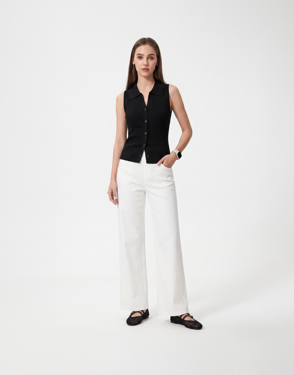 Wrinkle-Free, Cooling & Breathable Free Size Signature Knit Top