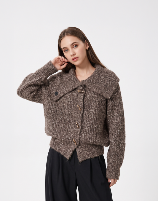Warm, Buttery Soft & Cosy With Adjustable Neckline Muse Top - For Cold Climates