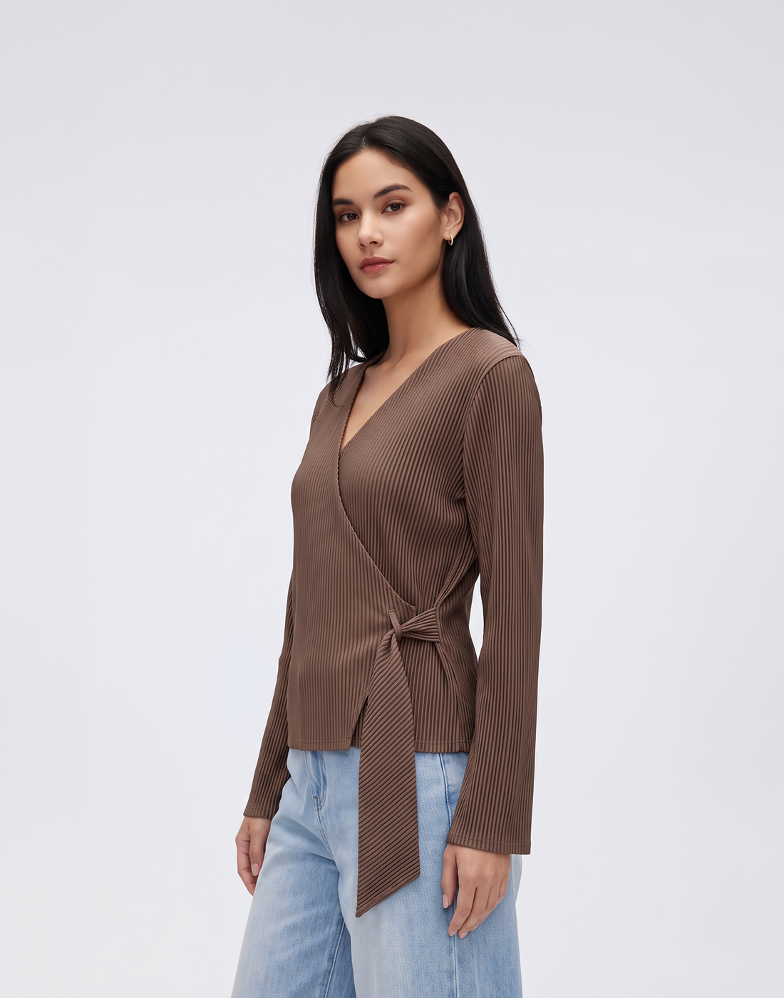 Wrinkle-Free, Breathable & Stretchy Free Size Pleated Hygge Top
