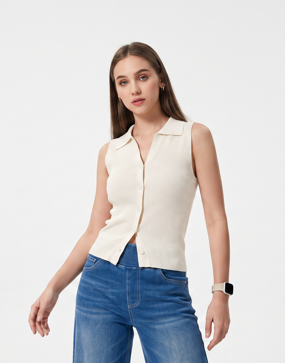 Wrinkle-Free, Cooling & Breathable Free Size Signature Knit Top