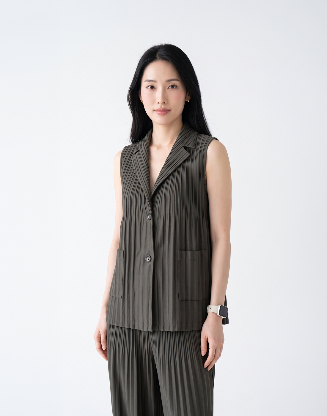 Wrinkle-Free, Cooling & Breathable Aera Free Size Top With Pockets